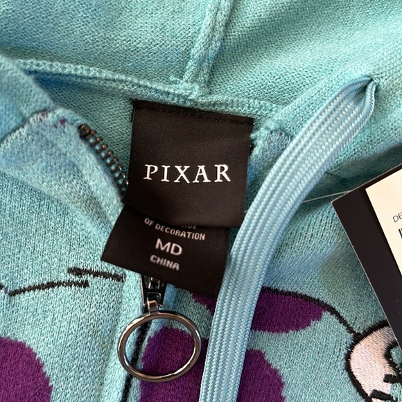 Woman’s medium Pixar Sully zip up sweater with hood - Picture 3 of 8